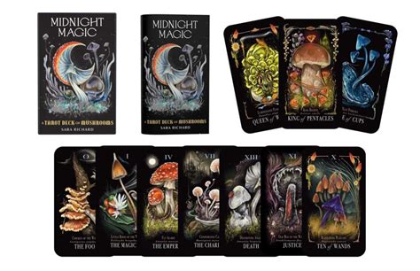 Channeling Nature's Magic: Connecting with Mushroomz in Midnight Magic Tarot